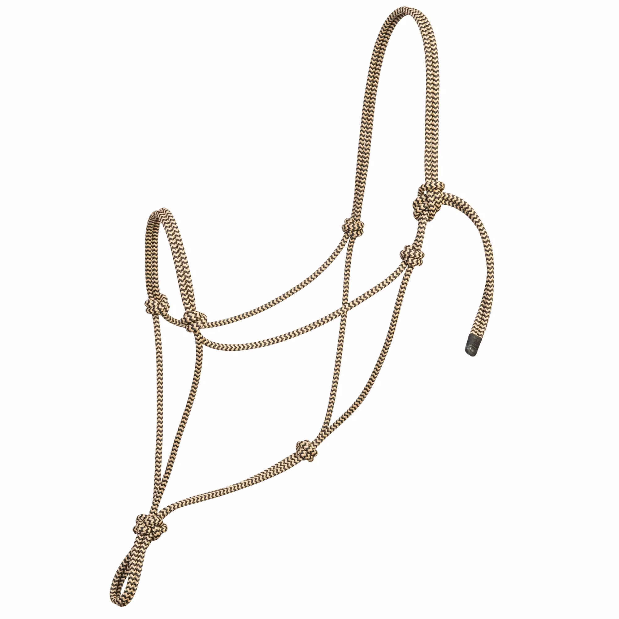 Silvertip Rope Halter Big Sky Tan /Black