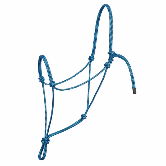Silvertip Rope Halter Big Sky  Blue/Black