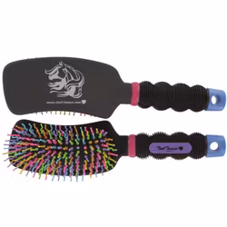 Professional´s Choice Tail Tamer Curved Handle Rainbow Brush