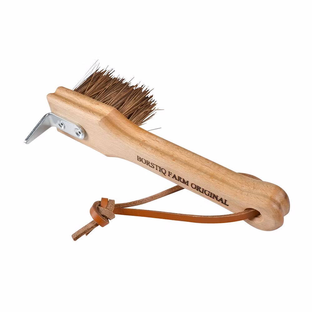 Borstiq Farm hovkrats med bassineborste