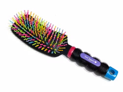 Professional´s Choice Tail Tamer Curved Handle Rainbow Brush