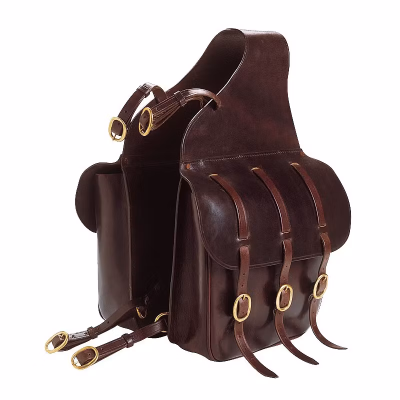 Randol´s double saddle panniers  brown
