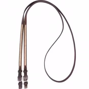 Cashel Rawhide Lace roping rein
