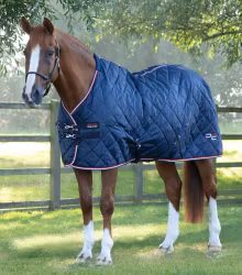 Premier Equine Tuscan Stable Rug 100 g Navy