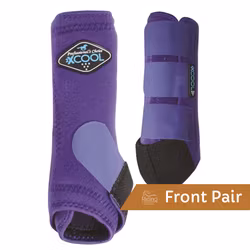 2XCool Sports Medicine Front Boots Purple 2-pack