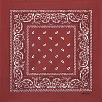 Stars & Stripes Bandana Bordeaux