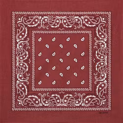 Stars & Stripes Bandana Bordeaux