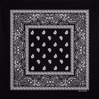Stars & Stripes Bandana Black