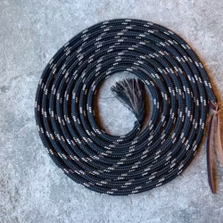 ATW All That Horseman Braid Mecate - Black/Tan