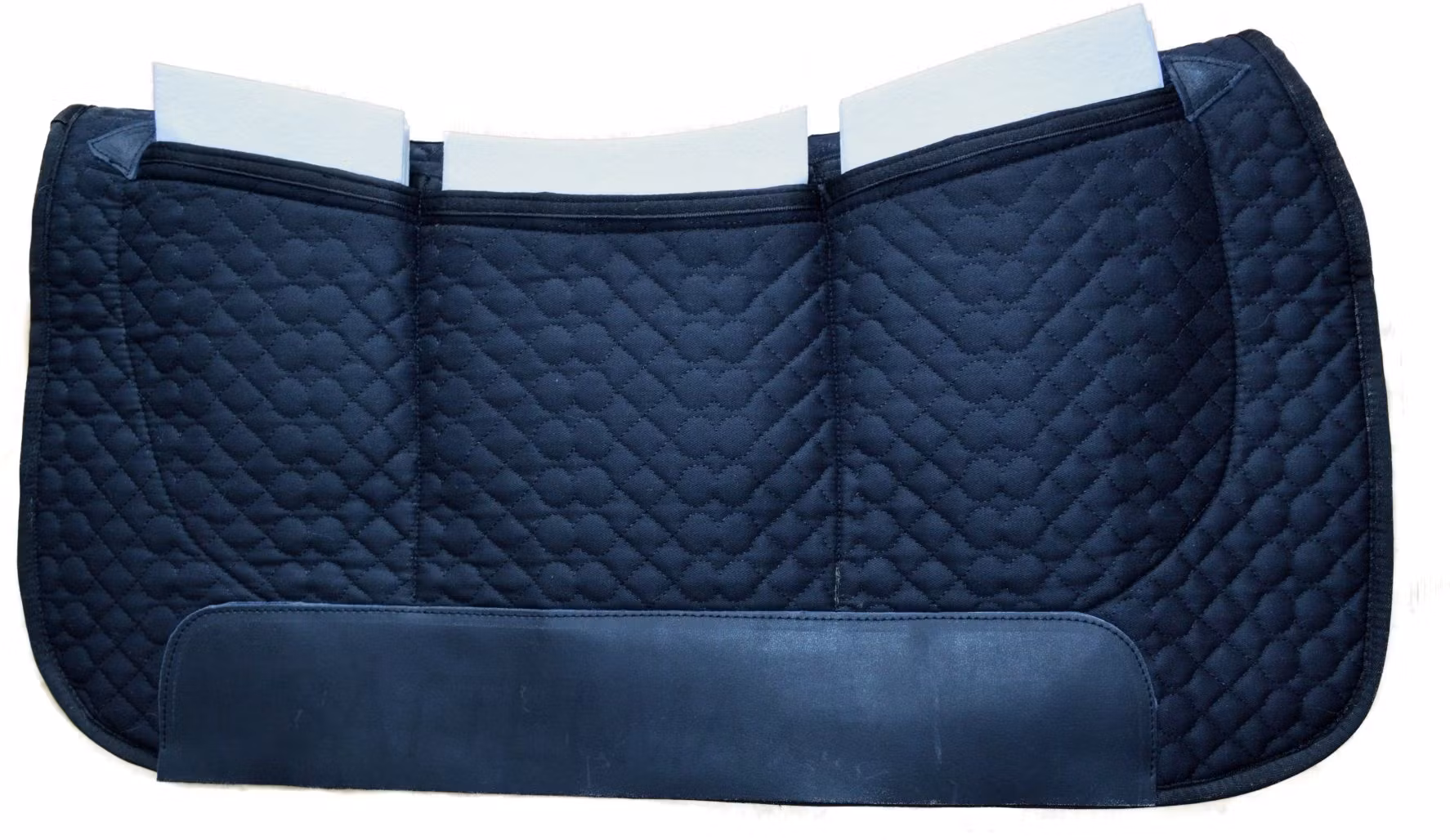 Western Imports sheepskin correction western pad with slip pockets