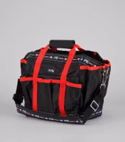 Premier Equine Grooming Kit Bag Black/Red
