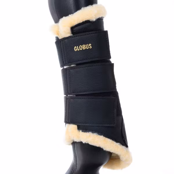 Globus Sport dressyrskydd Svart/Natur