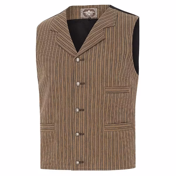Stars & Stripes Western Old Style Vest Earl B