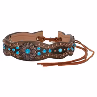 Stars & Stripes hatband HB-58 Turquoise