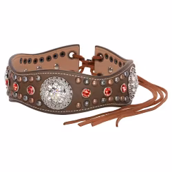 Stars & Stripes hatband HB-57 Brown