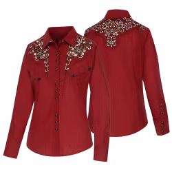 Stars & Stripes westernblouse Catherine B