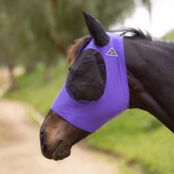 Professional´s Choice Comfort Fit Lycra Fly Mask Purple