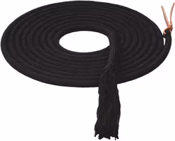 Weaver Silvertip Horseman's Braid Mecate - Black