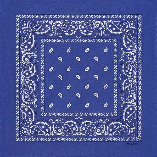 Stars & Stripes Bandana Royal Blue