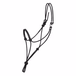 Weaver Silvertip NO.95 Rope Halter With Clip Black Average