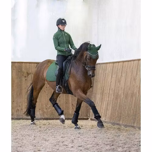 Le Mieux Suede Dressage Hunter Green Large