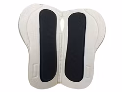SattelMax Filzopren round Westernpad White 30"