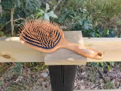 Tail Tamer Wood Paddle Brush