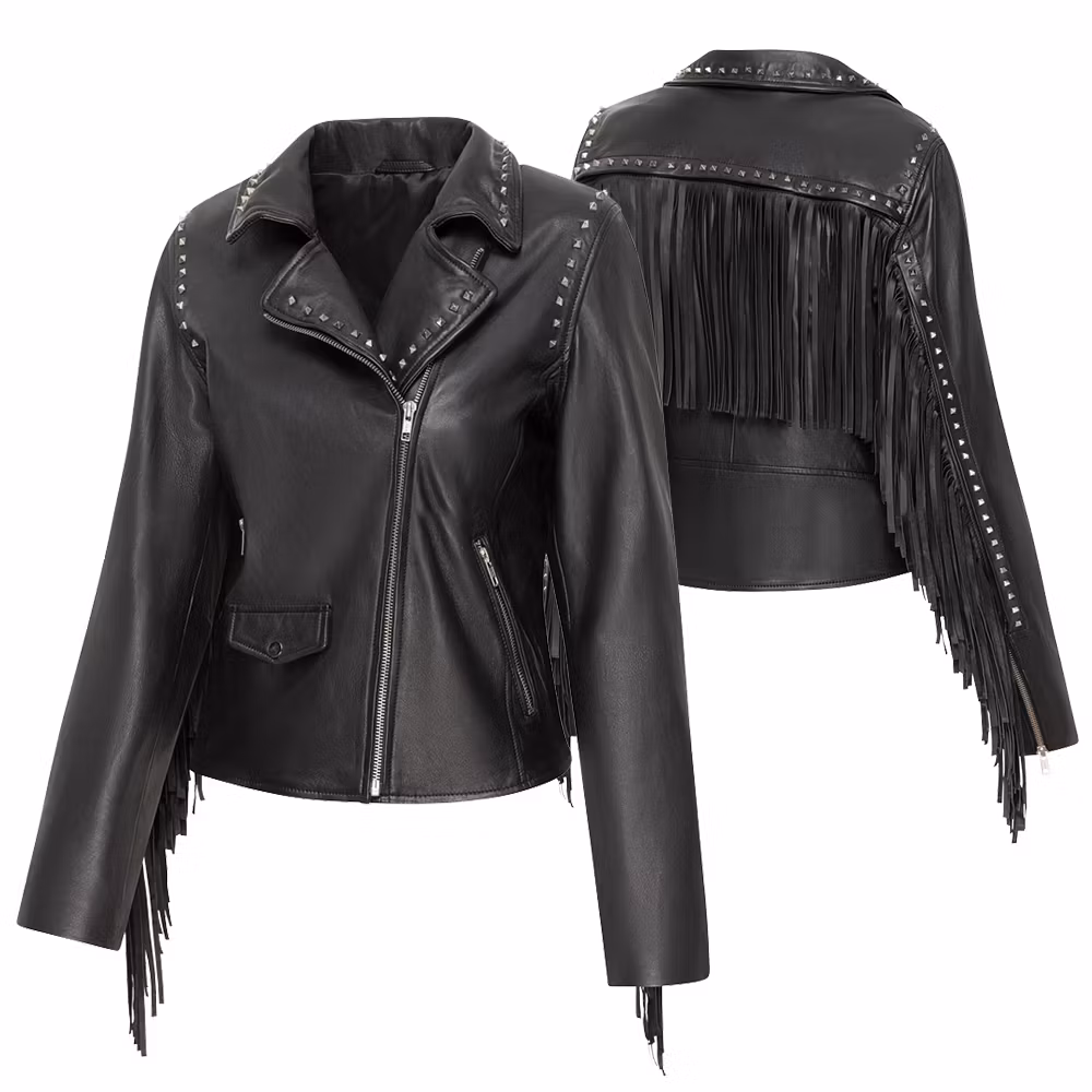 Stars & Stripes Jacket Amber 100% leather B