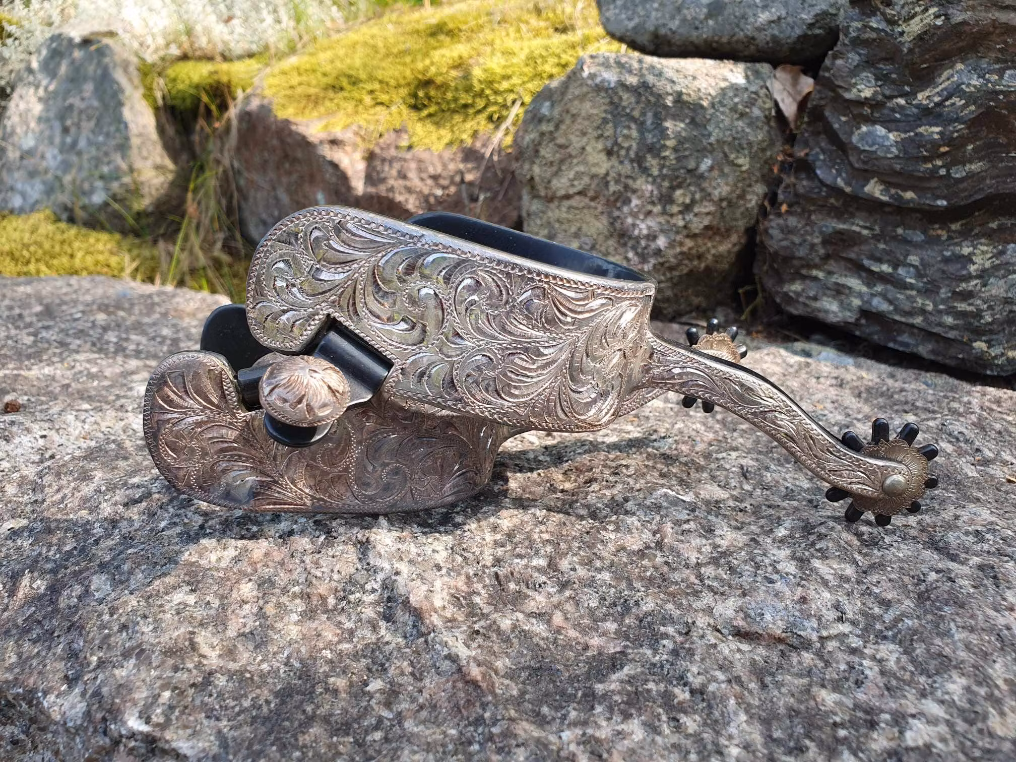 Silver Line DQHA-Man Spur Silver