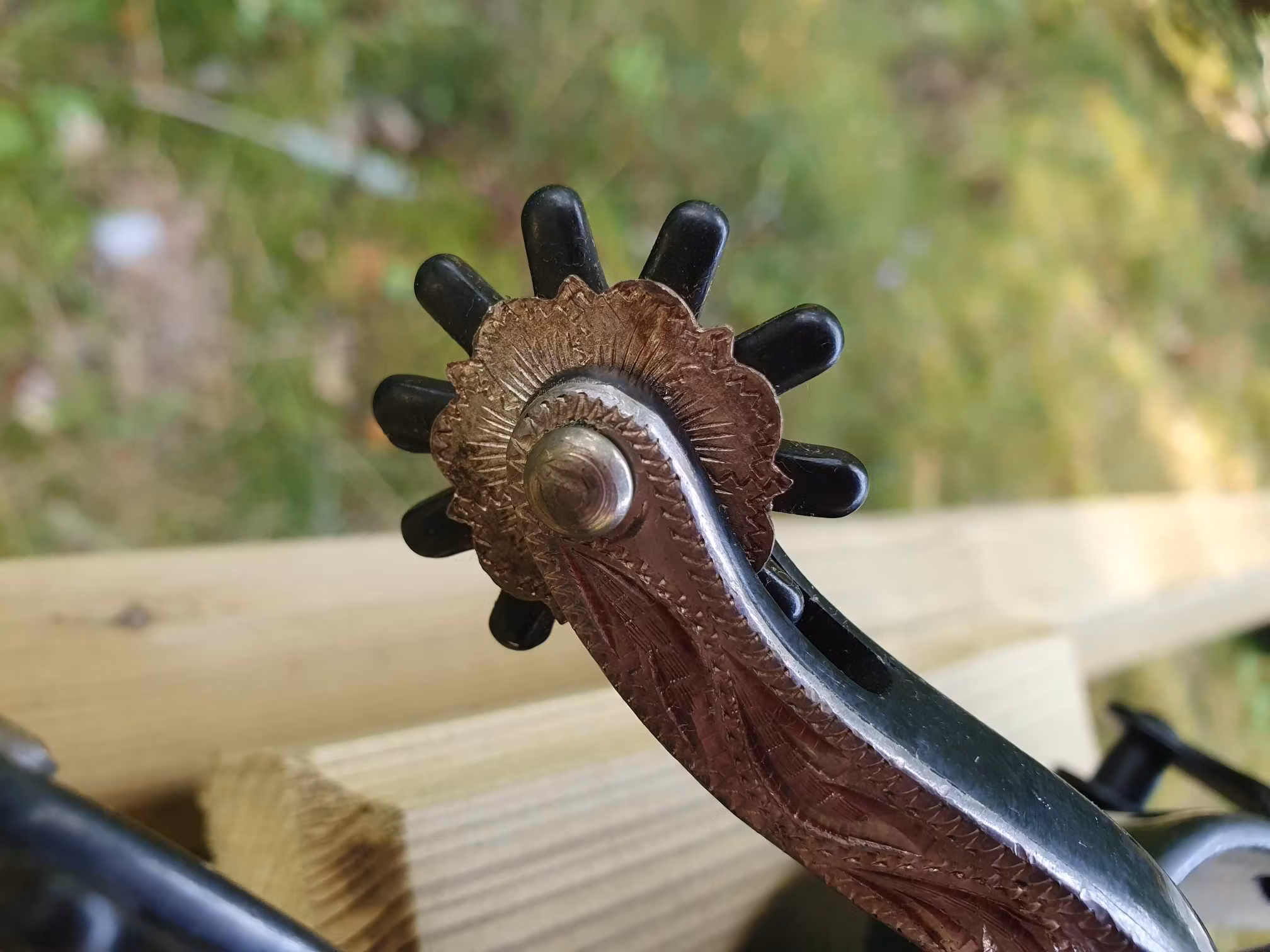 Silver Line DQHA-Man Spur Silver