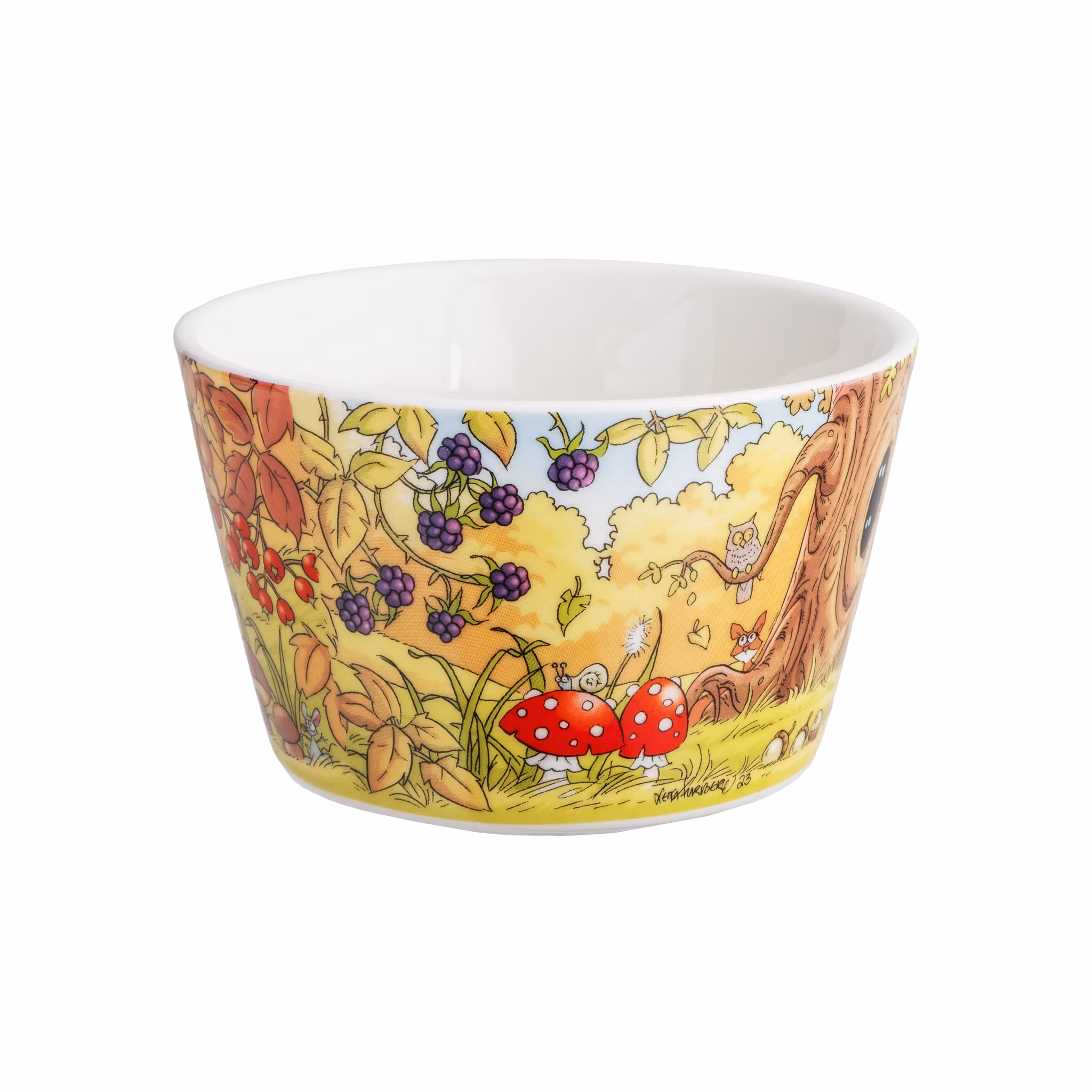 Hästen Mulle skål Löv 3,5 dl