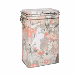 Mumin Smörblomma kaffeburk grön