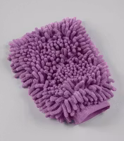Premier Equine Microfibre Grooming Mitt Purple