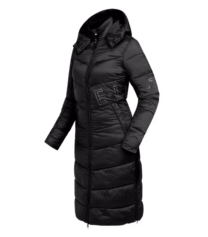 E.L.T Oslo Lightweight Coat Black