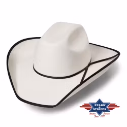 Stars & Stripes Westernhat Iowa Silverbelly B