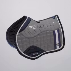 Azzure Anti-Slip Satin GP Jump Square Grey / Full