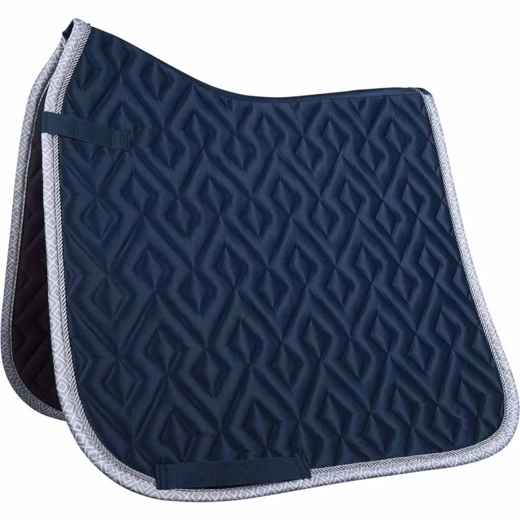 HKM Saddle Pad Della Sera Competition CM Style Dressage Full Navy