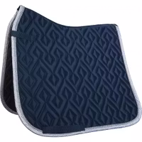 HKM Saddle Pad Della Sera Competition CM Style Dressage Full Navy