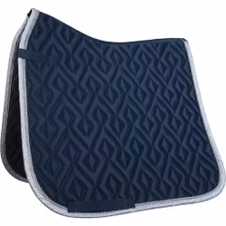 HKM Saddle Pad Della Sera Competition CM Style Dressage Full Navy
