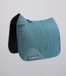 Close Contact Cotton Dressage Full Saddle Pad Turquoise