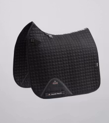 Close Contact Cotton Dressage Full Saddle Pad Black