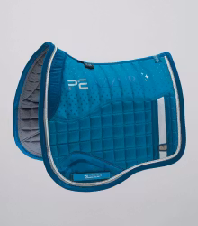 Azzure Anti-Slip Satin Dressage Square Turquoise