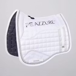 Azzure Anti-Slip Satin Dressage Square White