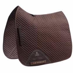 Close Contact Cotton Dressage Full Saddle Pad Brown