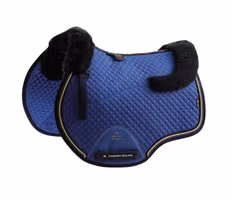 Pony Merino Wool Half Lined European GP/Jump Square Royal/Navy Wool