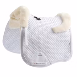 Ponny Merino Wool Half Lined European GP/Jump Square White/Natural Wool