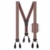 Stars & Stripes Suspender HT-11 92% polyester - 8% elasthan - flaps 100% leather