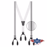 Suspender HT-08 92% polyester - 8% elasthan - flaps 100% leather