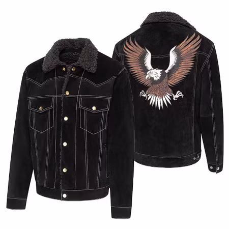 Stars & Stripes Jacket Decker Black B