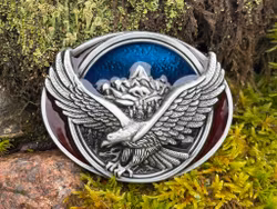 Stars & Stripes Western Buckle GS-605